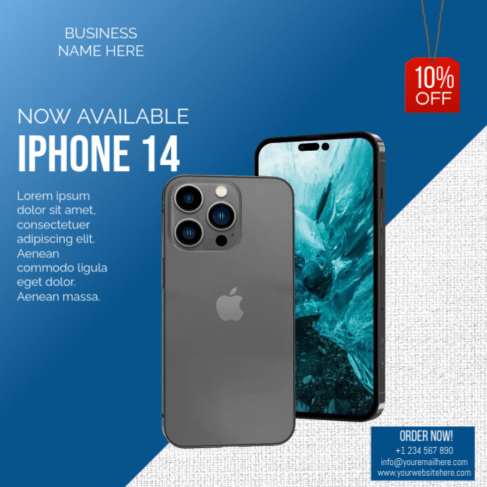 Copy of iphone 14 sale | PosterMyWall