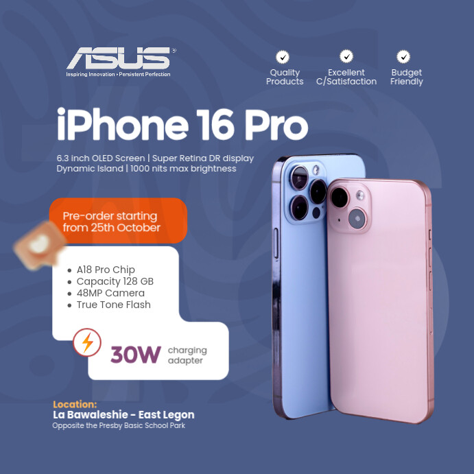 iPhone 16 Promo Ad Template | PosterMyWall