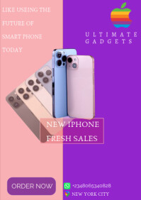 iphone advert Template | PosterMyWall