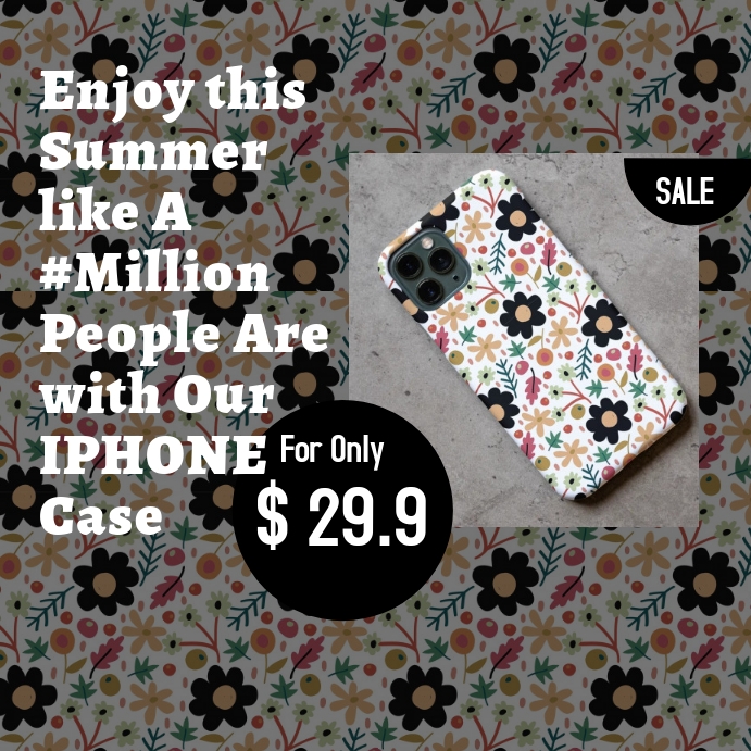 Iphone Case Template PosterMyWall