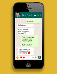 1 Chat Customizable Design Templates Postermywall 1 Chat Customizable Design Templates Postermywall