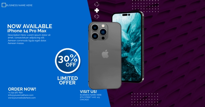iphone sale flyer Template | PosterMyWall