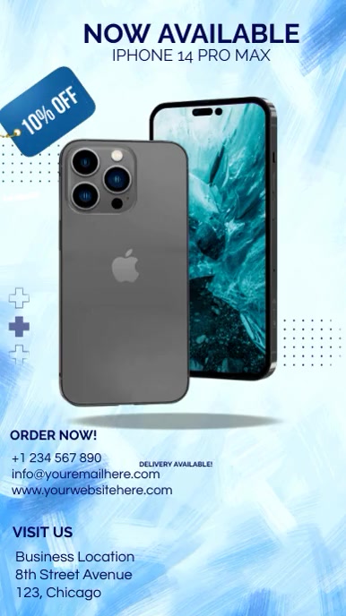 iphone sale flyer Template | PosterMyWall