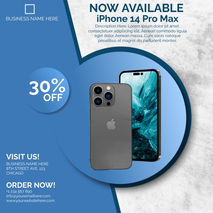 iphone sale flyer Template | PosterMyWall