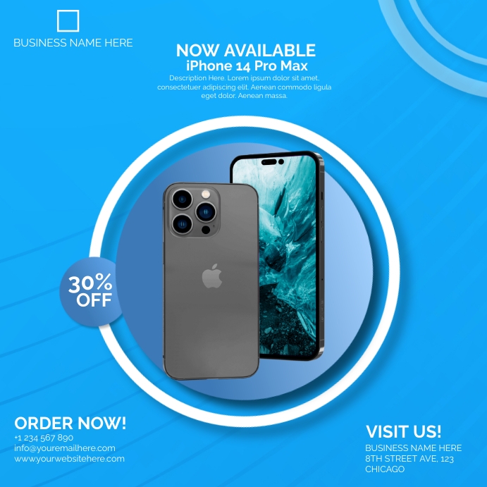 Salinan iphone sale flyer | PosterMyWall