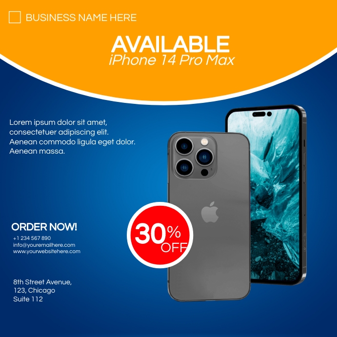 iphone sale flyer Template | PosterMyWall