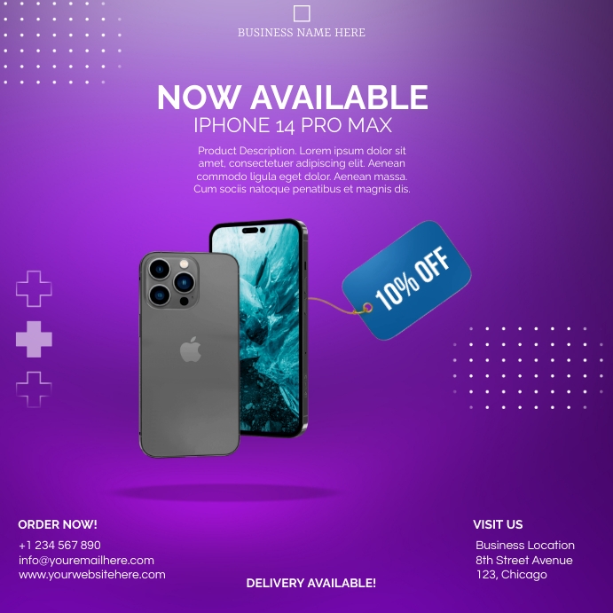 Plantilla de Venta de Iphone | PosterMyWall