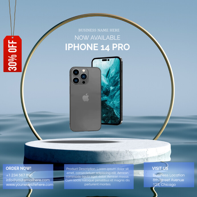 iphone sale flyer Template | PosterMyWall