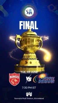 IPL Final Match Day Instagram-Story template