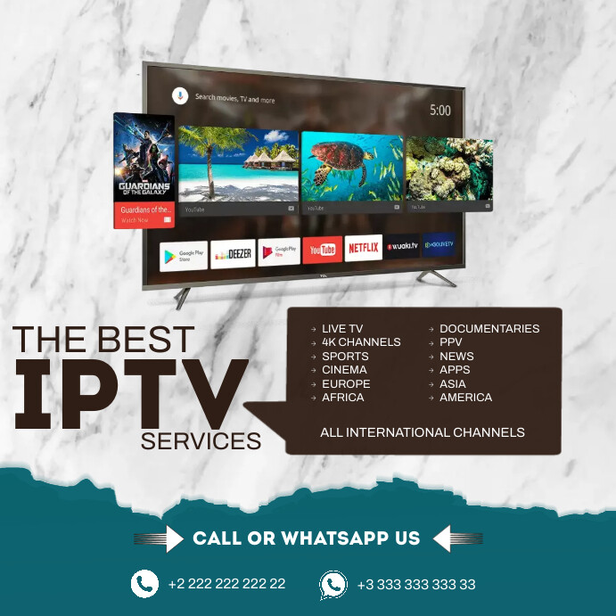 Plantilla de IPTV | PosterMyWall
