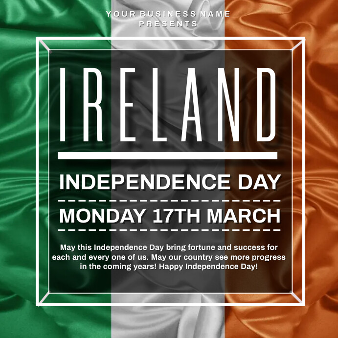 Ireland Template PosterMyWall