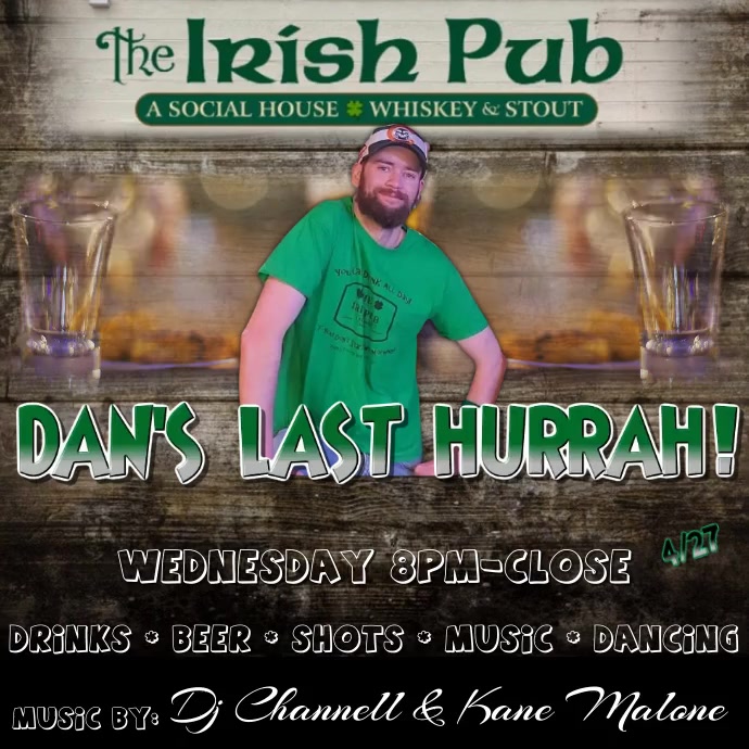 Irish Goodbye Instagram Post template