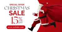 Ironic Christmas facebook advertisement image delt Facebook-billede template