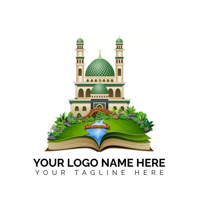 islam logo template