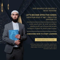 islamic, conference,event Instagram Post template