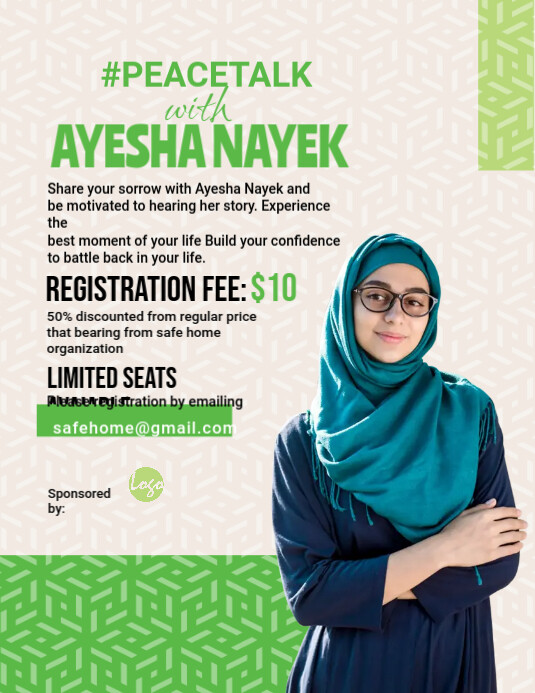 Copy of Islamic conference flyer | PosterMyWall