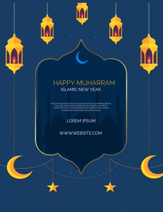 Islamic Template | PosterMyWall