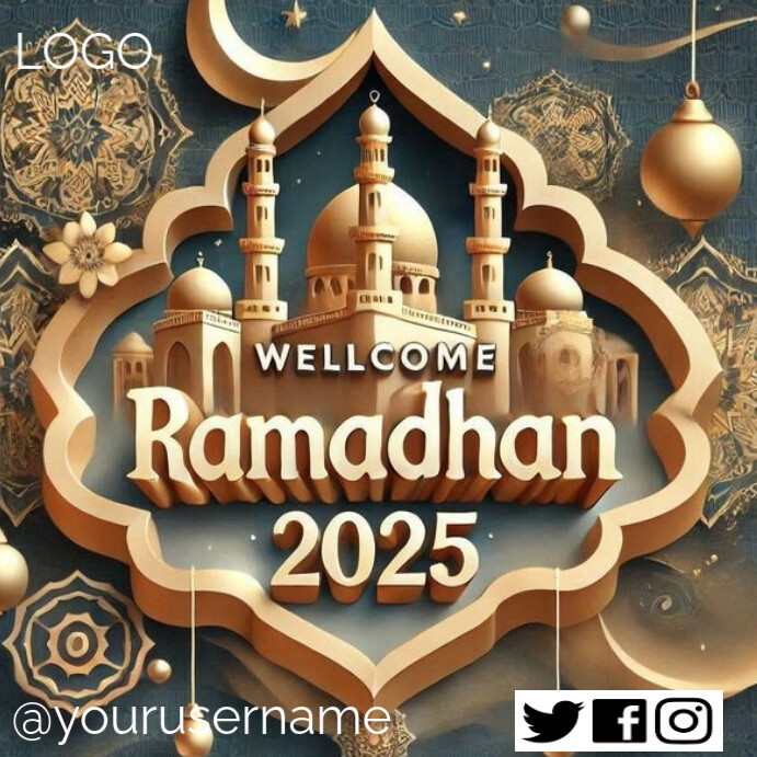 Islamic Template | PosterMyWall
