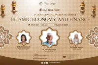 Islamic Economy Ads Poster template
