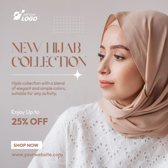 Islamic Fashion Collection Ad Template | PosterMyWall