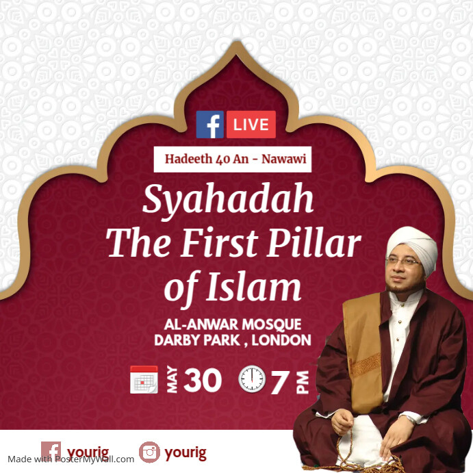 ISLAMIC FLYER Template | PosterMyWall