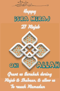 Islamic flyer Template | PosterMyWall