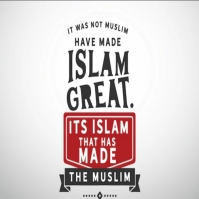 Islamic Inspirational quotes template | PosterMyWall