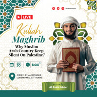 Islamic Lecture  Instagram Post template