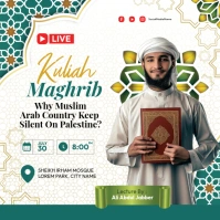 Islamic Lecture  Instagram Post template