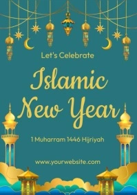 Islamic New Year A4 template