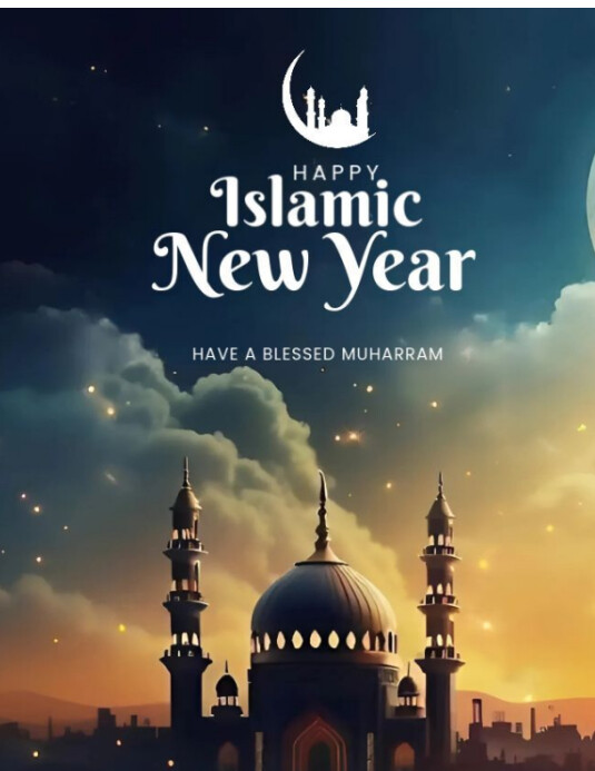 Islamic new Year flyer design template | PosterMyWall