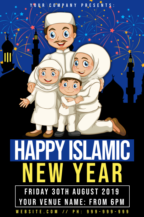 Psd islamisches Islamic New Year Poster Template | PosterMyWall
