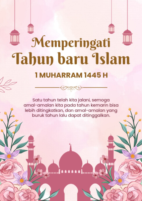 islamic new year template | PosterMyWall
