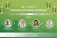 Islamic Online Coaching Ads Poster template