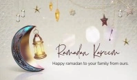 Islamic Ramadan custom templates Tanda