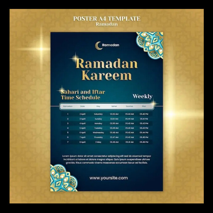 Islamic year Template | PosterMyWall
