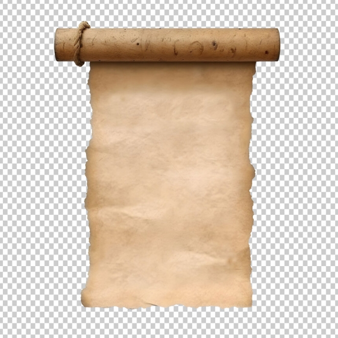 Scroll Template.pdf Old Paper Scroll Template Empty Old Paper Scroll With Torn Crumpled