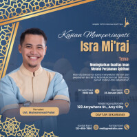 ISRA MIRAJ 2025 Publicación de Instagram template