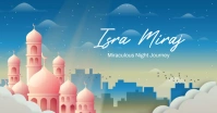 Isra Miraj Social Media Post Facebook Gedeelde Prent template