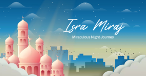 Isra Miraj Social Media Post Facebook 共享图片 template