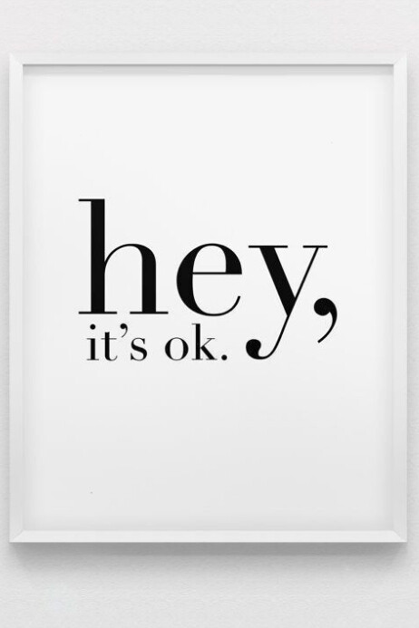 Okay Design Photo R It's okay template | PosterMyWall