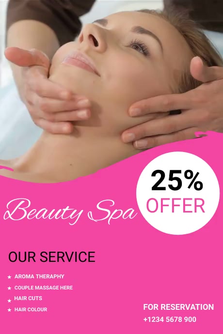 it's time to relax Poster template