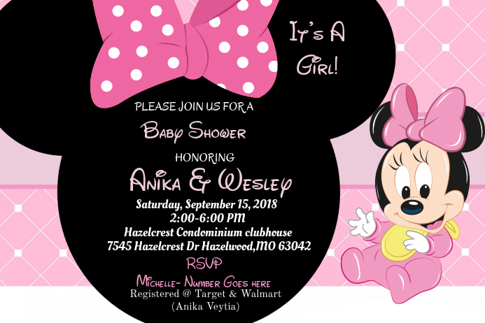 It's A Girl Template | PosterMyWall