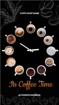 It's Coffee Time Template Instagram Story
