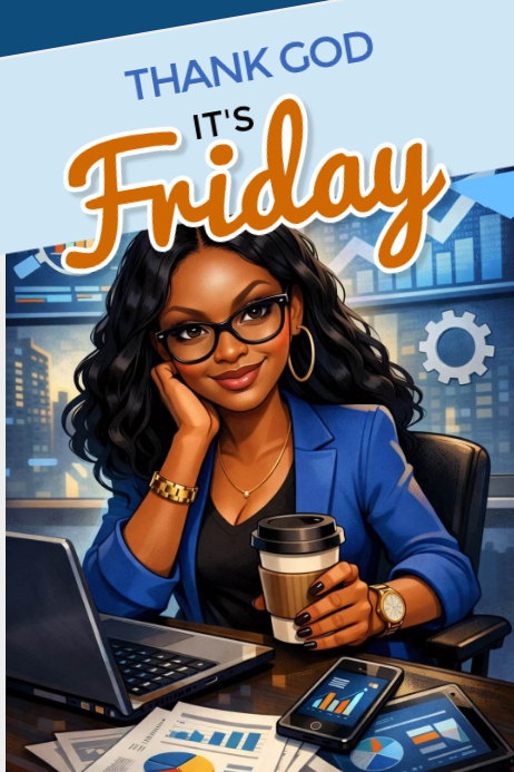 It's Friday Template | PosterMyWall