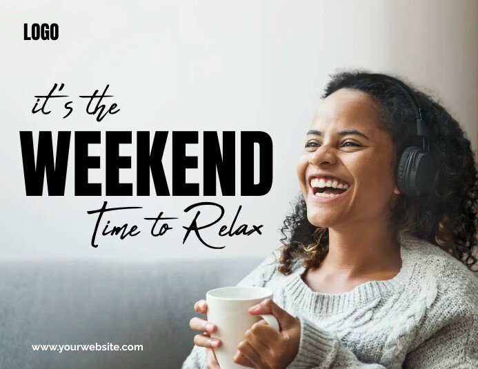 Ut All Weekend It's The Weekend template | PosterMyWall