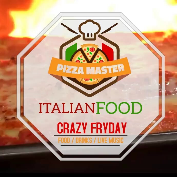 Makanan Italia Templat Postermywall