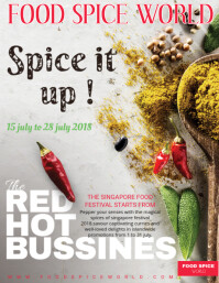 5 750 Food Magazine Layout Design Customizable Design Templates Postermywall