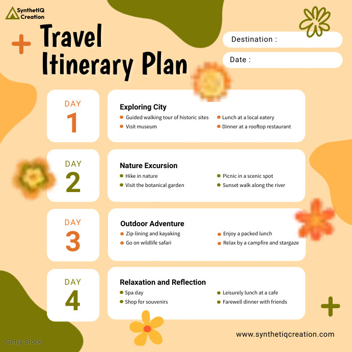16+ Free Itinerary Digital Display (16:9) Templates | PosterMyWall