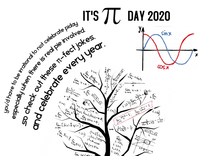 ITS PI DAY 2020 Flyer (US Letter) template